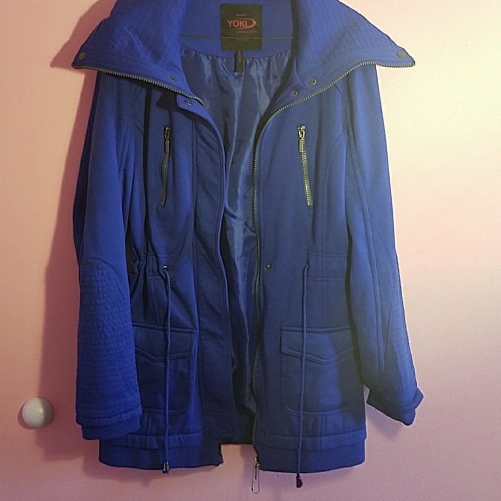 Royal blue coat